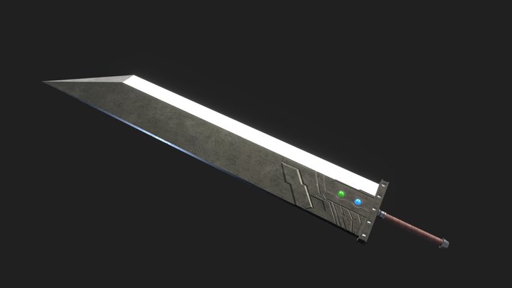 Buster sword 3D Model