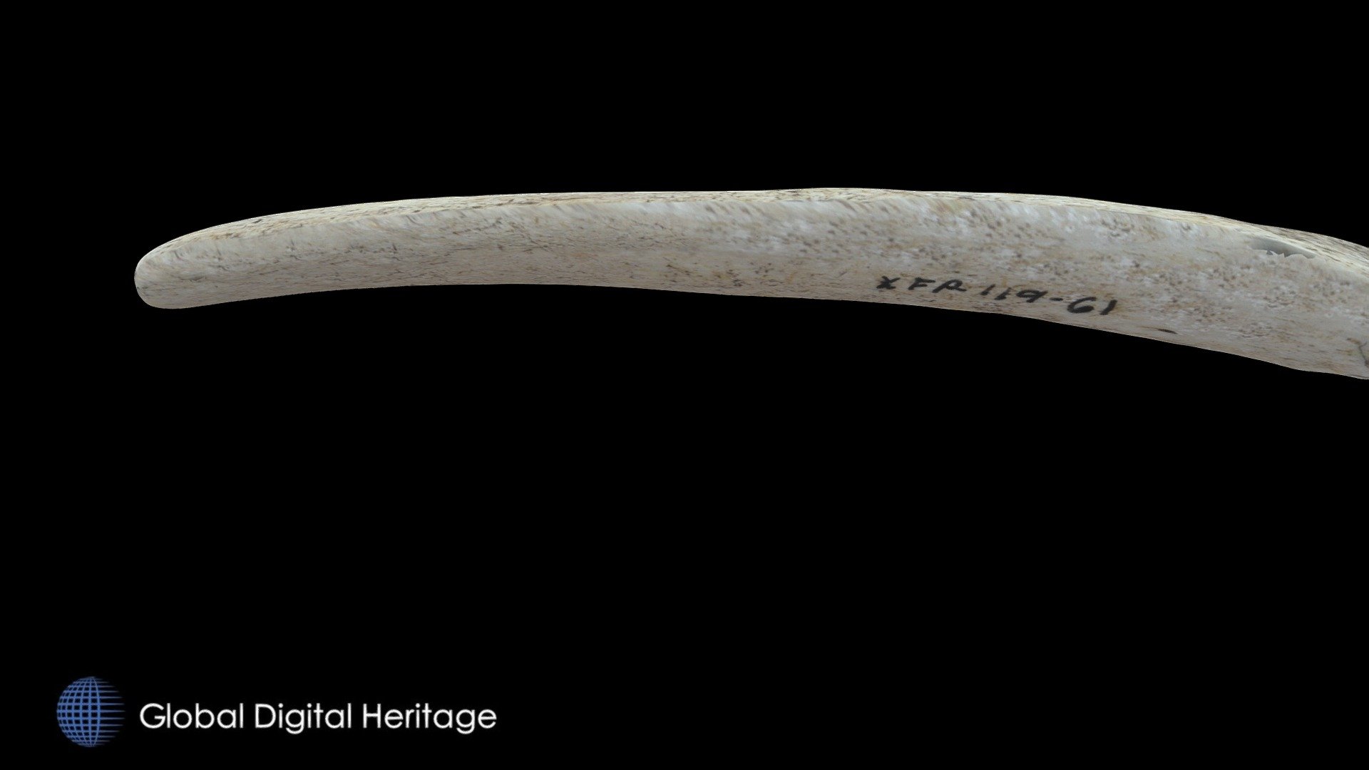 Bone Tool, XFP-119, Sanak Island, Alaska.