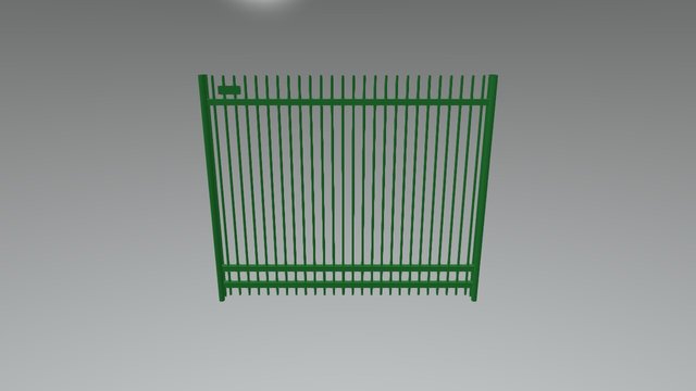 TR250 HD Railing 2.4m 3D Model