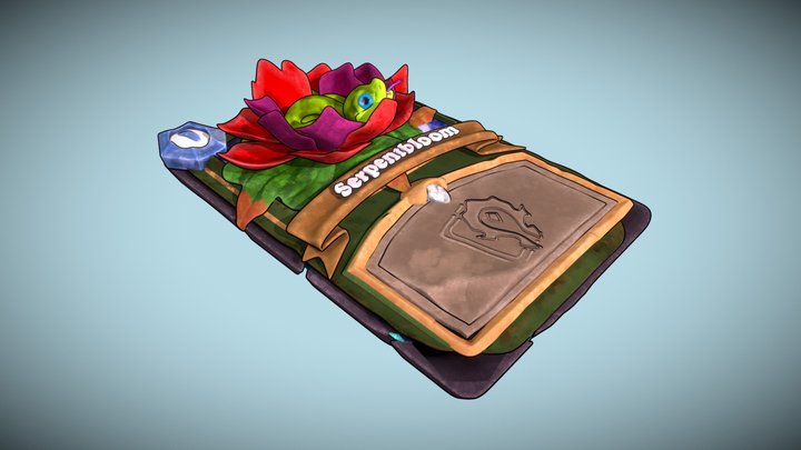 Serpentbloom [& Wailing Caverns Cardback] 3D Model