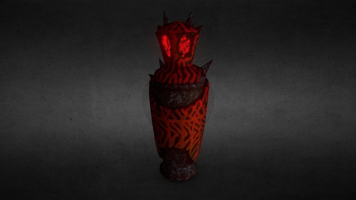 Ash_statue 3D Model