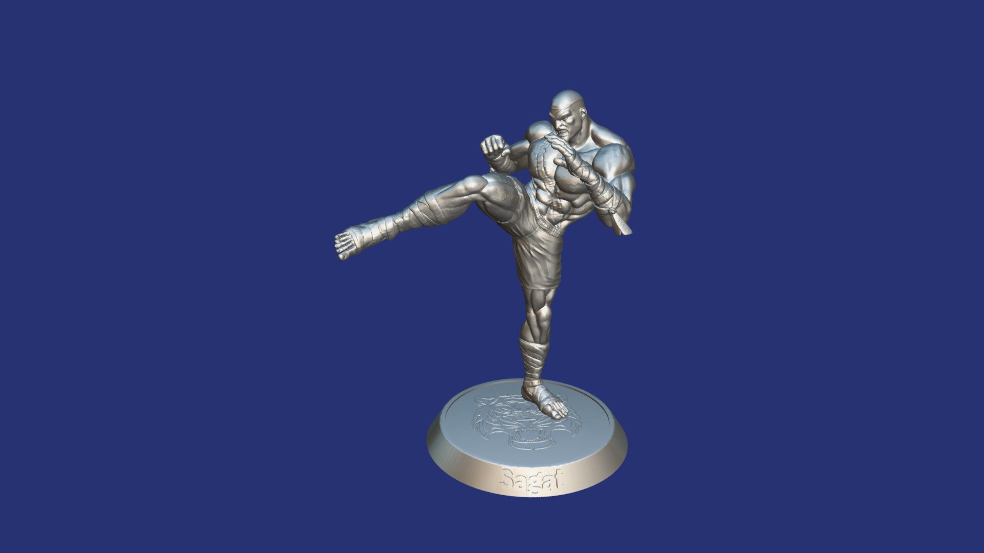 Sagat — Sketchfab embed 3D viewer