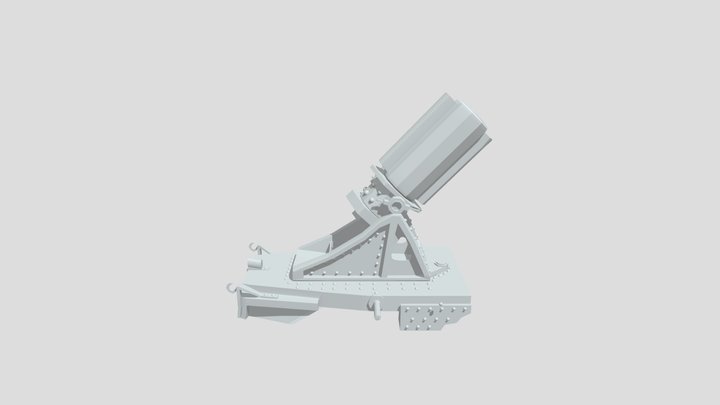 WW1 Turret 3D Model