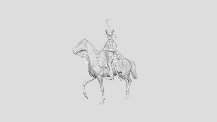 Cavalryman of the 1st Regiment, 1813 – Modelo 3D gratuito STL