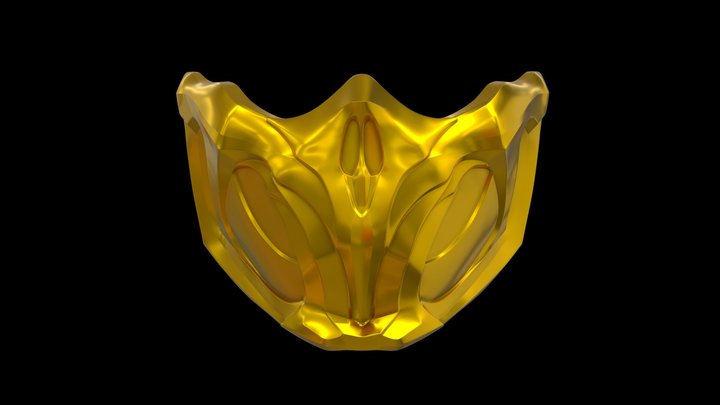 Mortal Kombat 11 Scorpion Mask for 3D Printing – Modello 3D gratuito STL