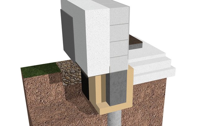 Cokolio mazgas 3D Model