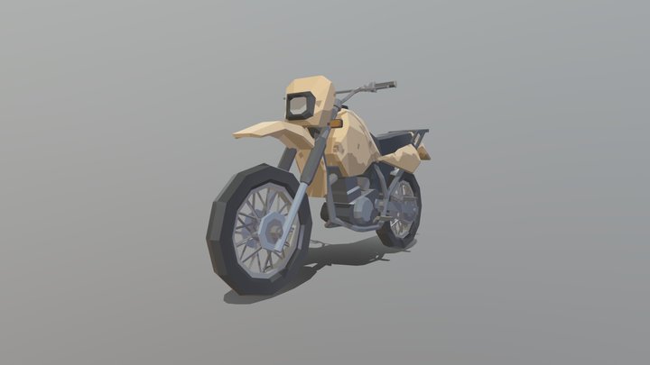 Old Bike (from synty) – Modello 3D gratuito STL