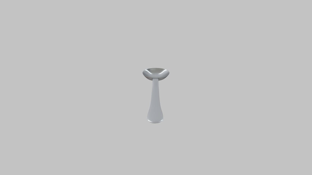 shiny silver spoon