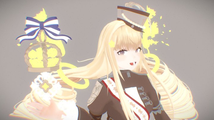 SINoAlice Rapunzel 3D Model