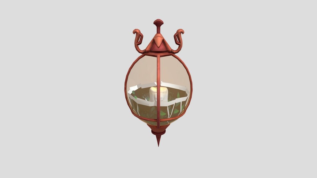 Fantasy Stylized Floating Lamp 07