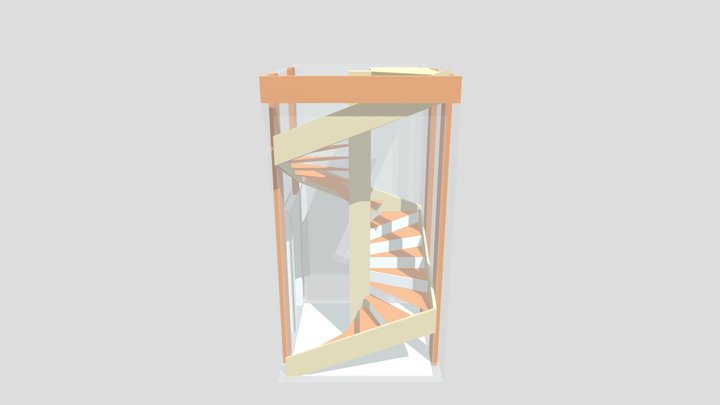 escalier v2 3D Model