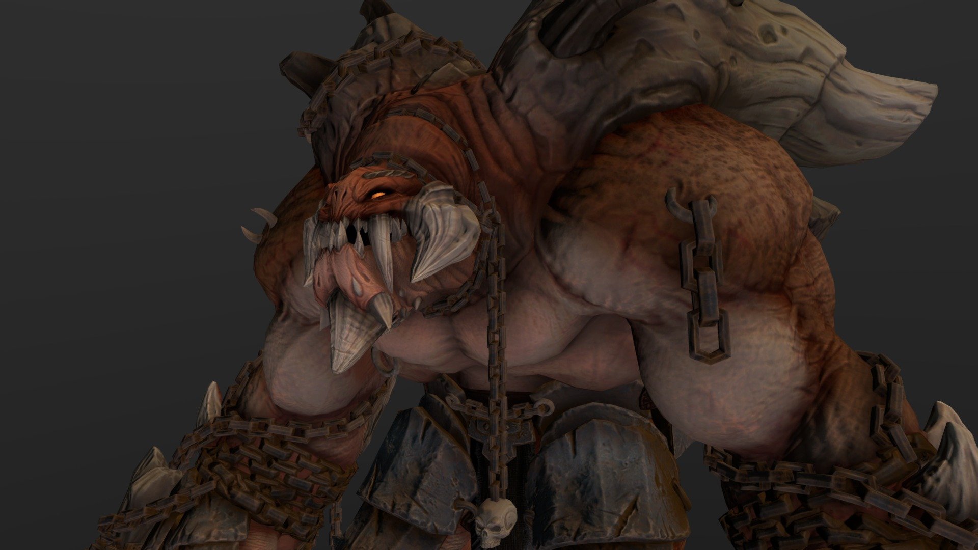 Trauma - Darksiders - Rigged - Download Free 3D model by wrimpr ...