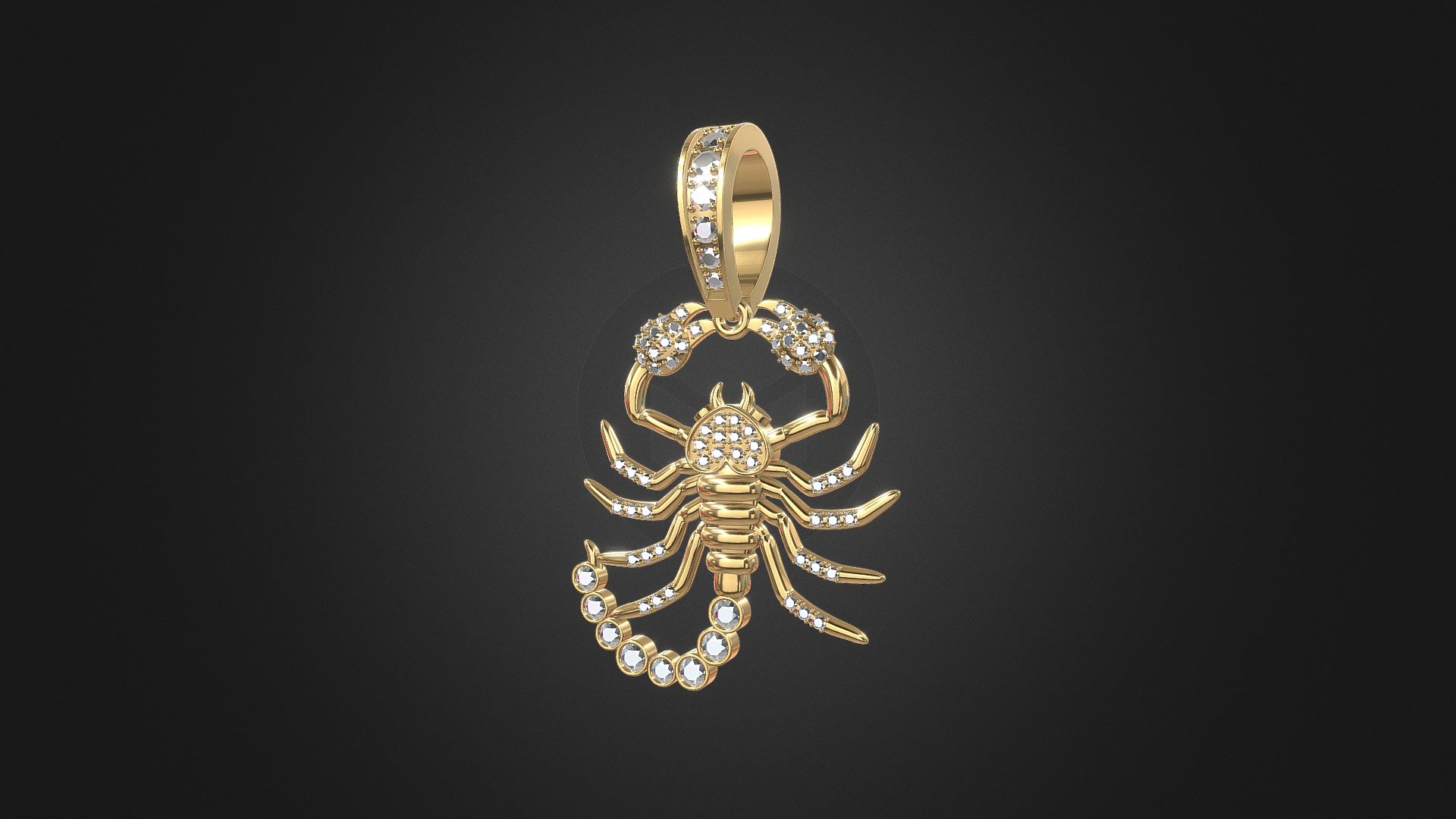 1144 - Pendant Scorpion