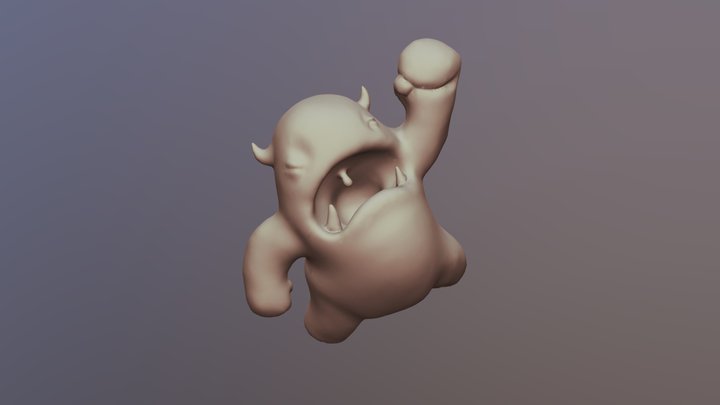 Melvin Sculpt-02a 3D Model