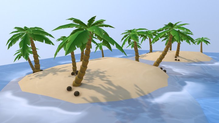 Island 3D Model