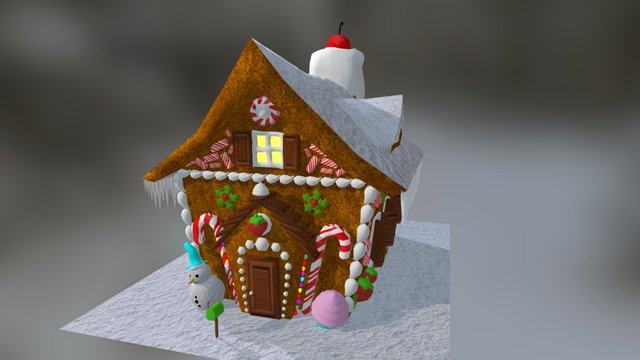 Elf House 3D Model