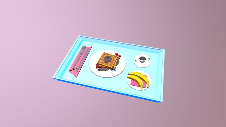 Breakfast 3D Model