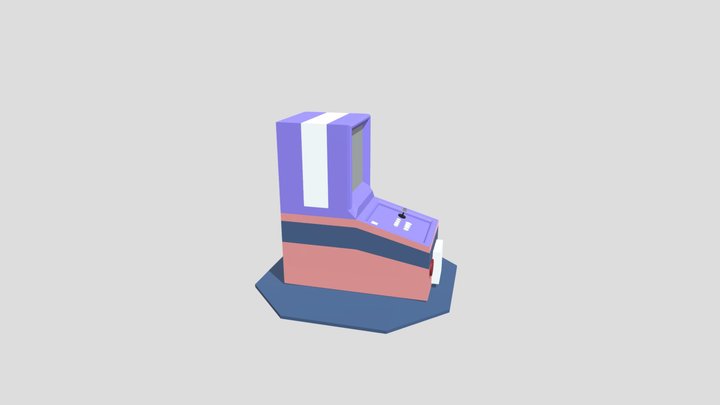 Game Machine 3D Model