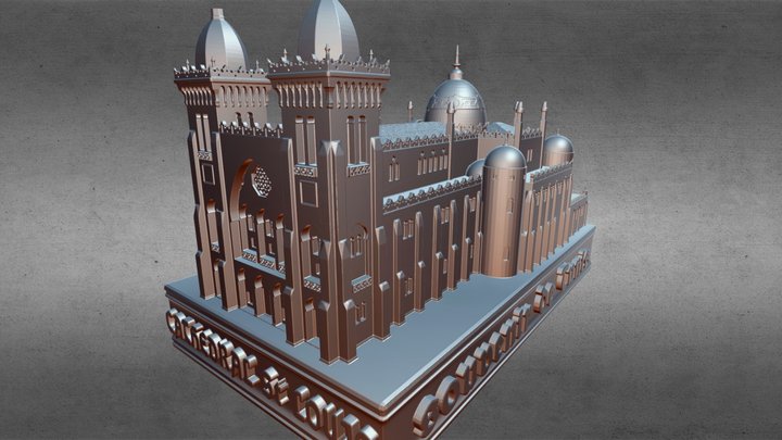 Cathedral St Louis 3D Model