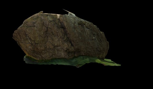 Badger Rock 3D Model