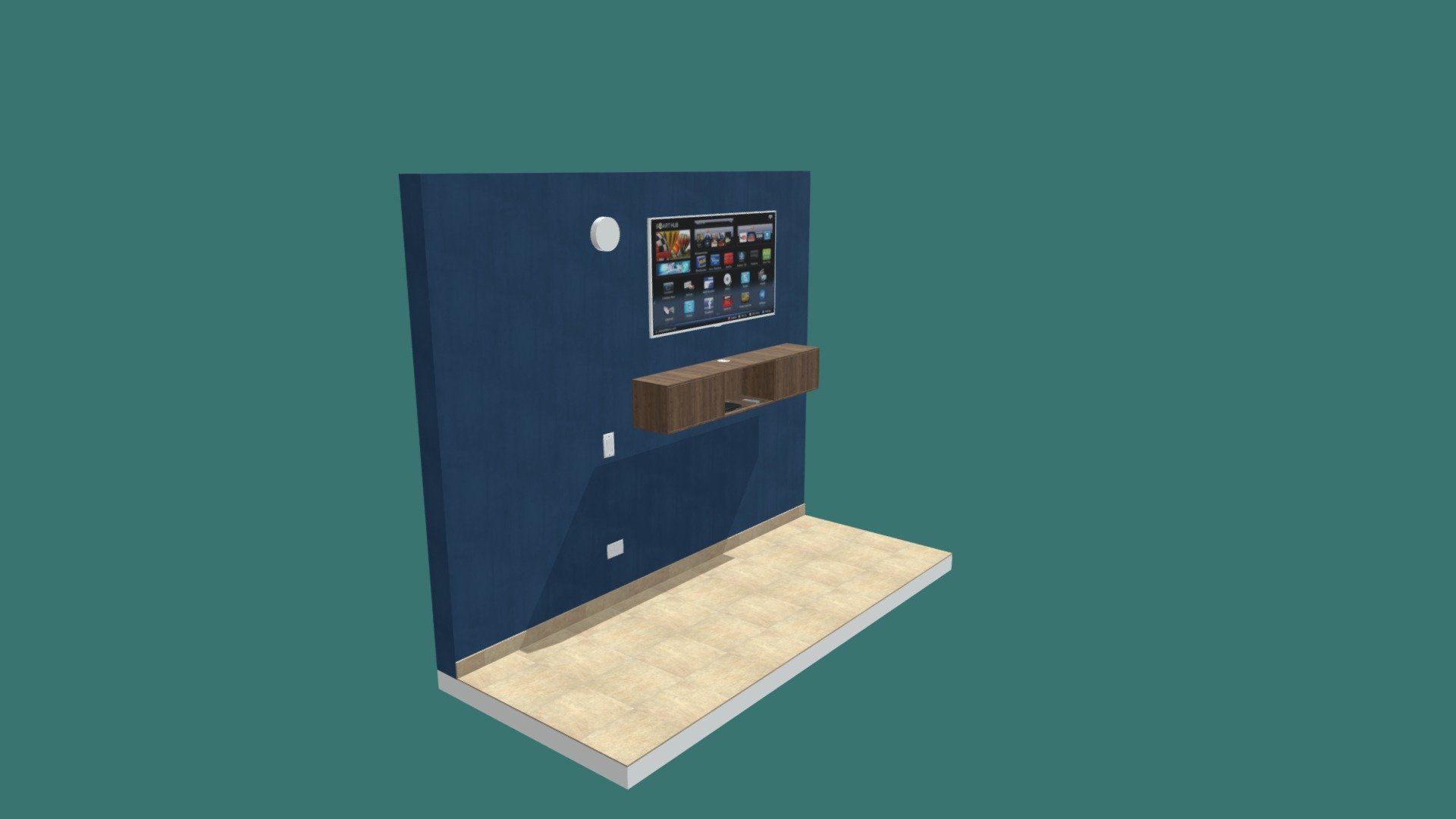Floating Tv Console