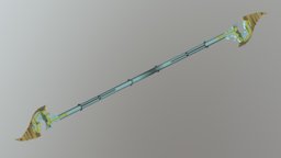 Double Bladed Staff for minecraft
