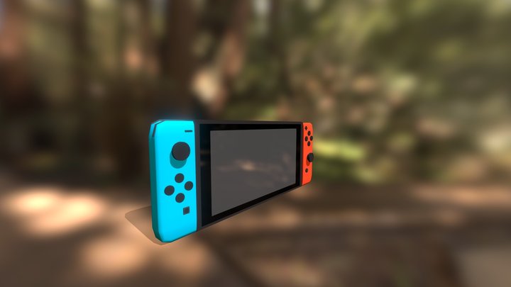 Nintendo Switch Model (Low-poly) 3D Model