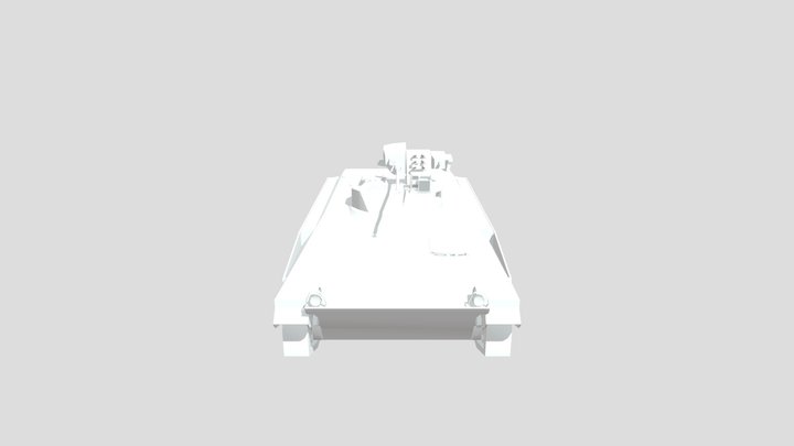 Marder 1A3 enkel poly W.I.P 3D Model