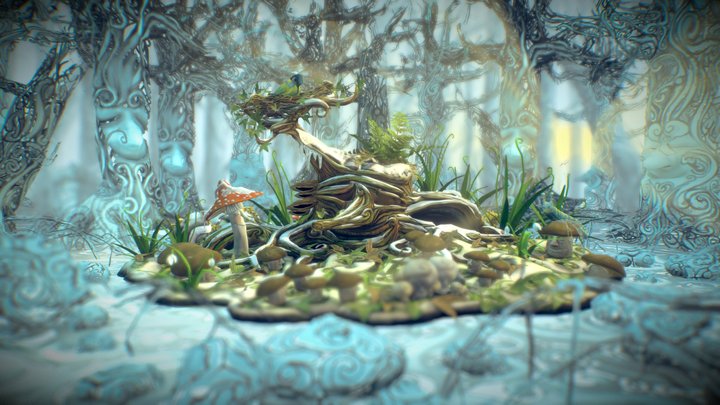 Mr.Stump Jaromil & Friends |  Animation clip 3D Model