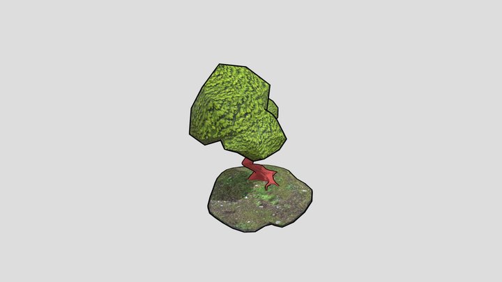 Stylized Tree 3D Model