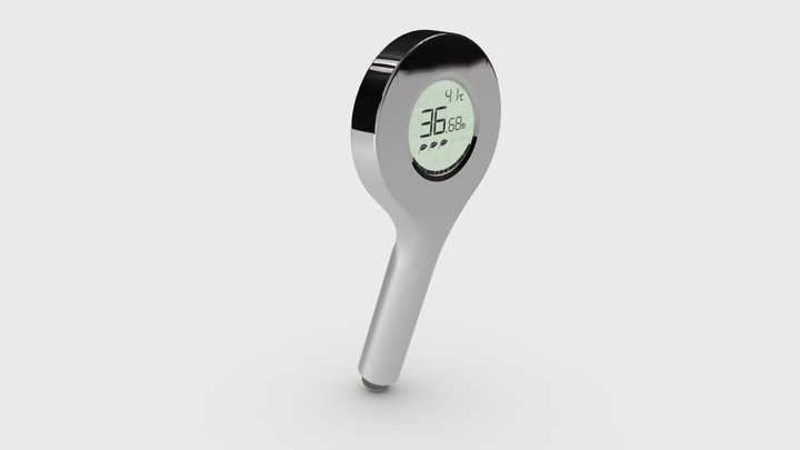 Digital Handshower - new 3D Model