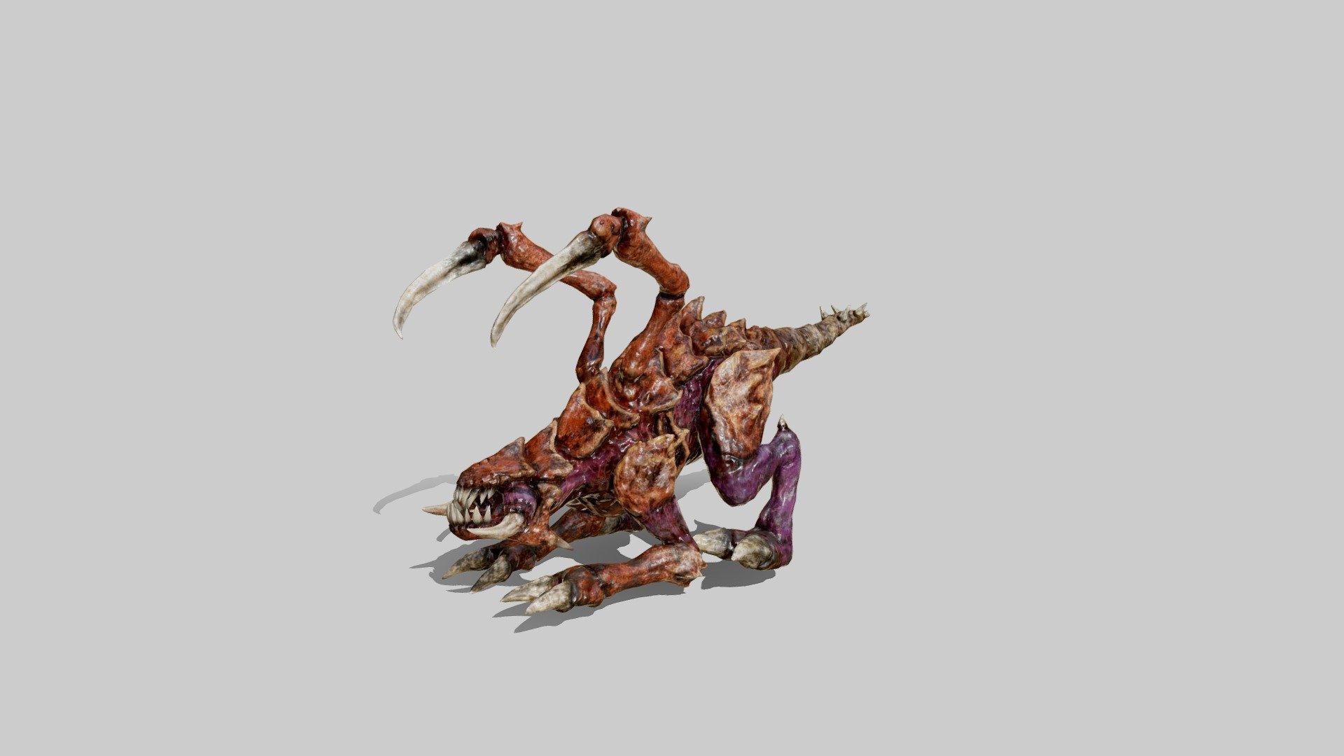 SC:Ghost Zergling Run test - 3D model by Robear (@xiaorobear) [42edeed ...