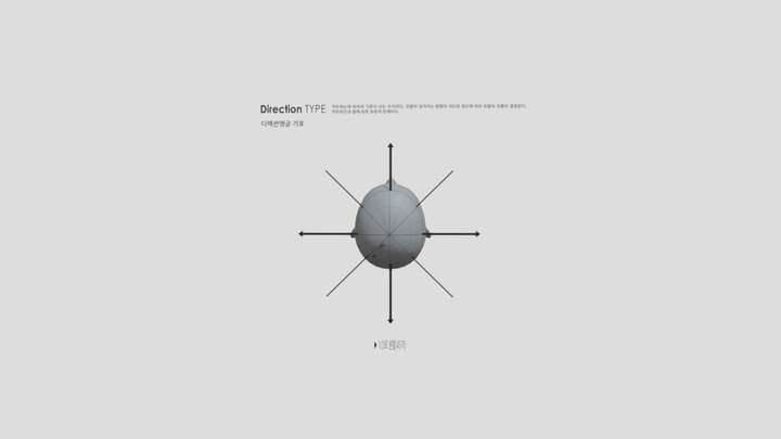 BOFS ACADEMY : 05. DIRECTION 종류 3D Model