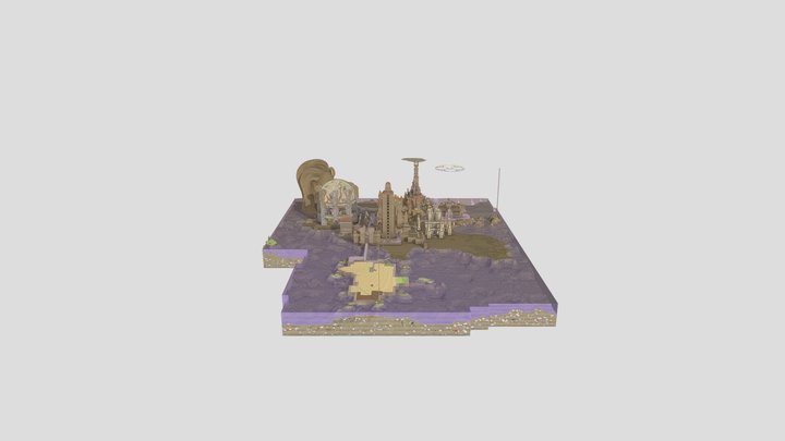 2B2T - Todarac's Turrim: City Of Towers 3D Model