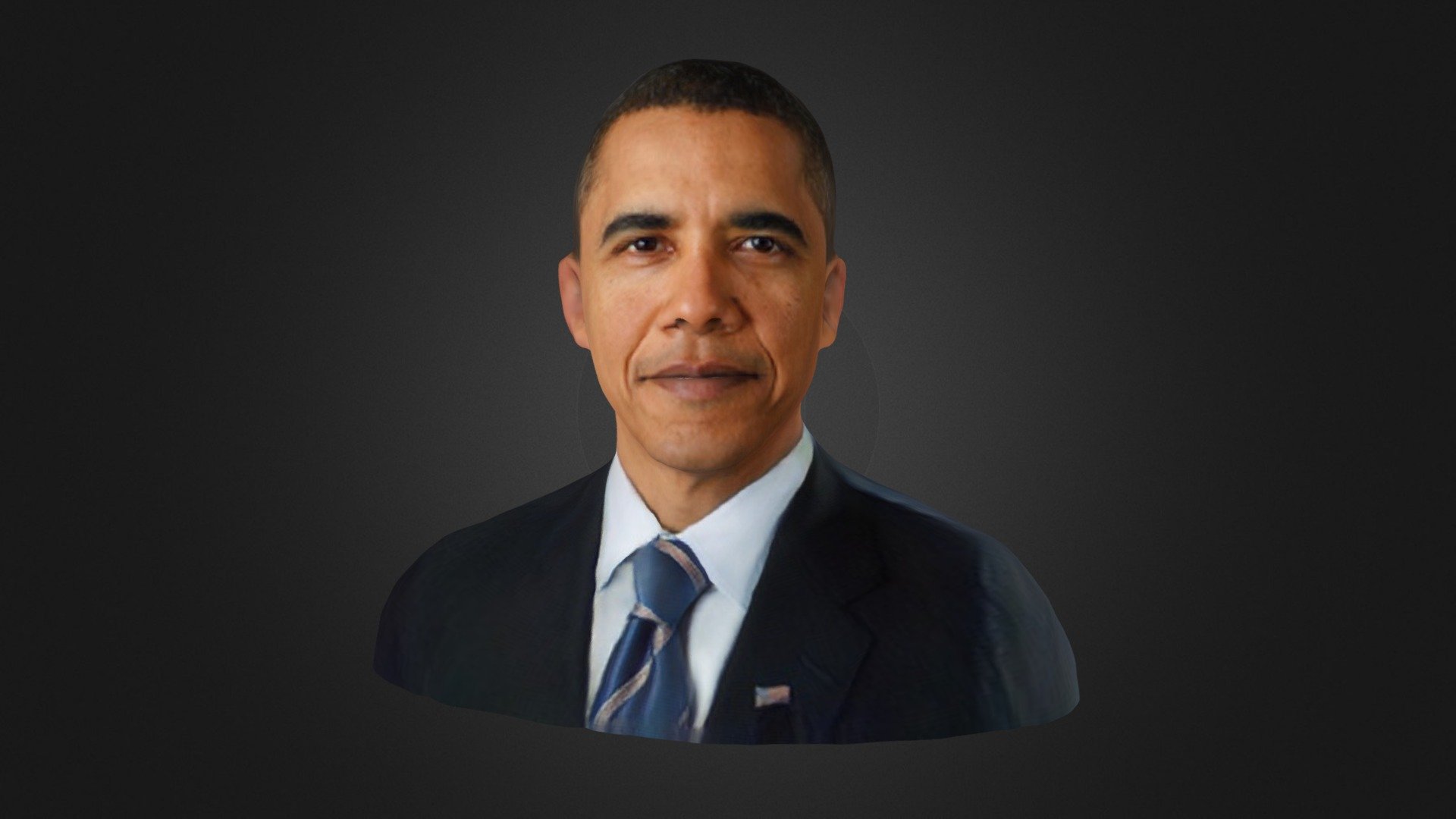 Pres Obama - 3D model by G MEDIA (@GMEDIA3D) [42ef63e] - Sketchfab
