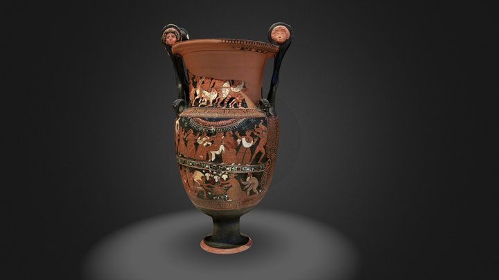 Vaso del pittore di Arpi 3D Model