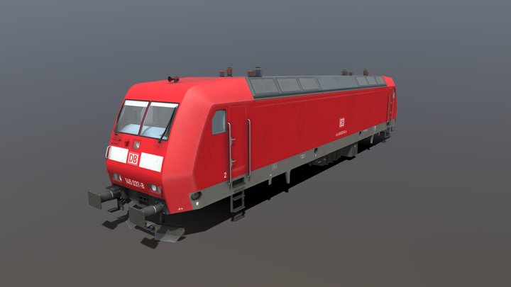 DB BR 145 - Rebuild for Trainz 3D Model