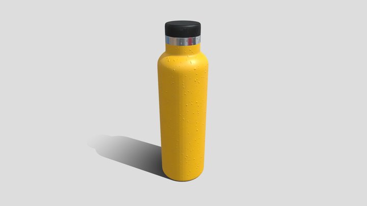 3D model HydroFlask Water Bottle 3D Model VR / AR / low-poly