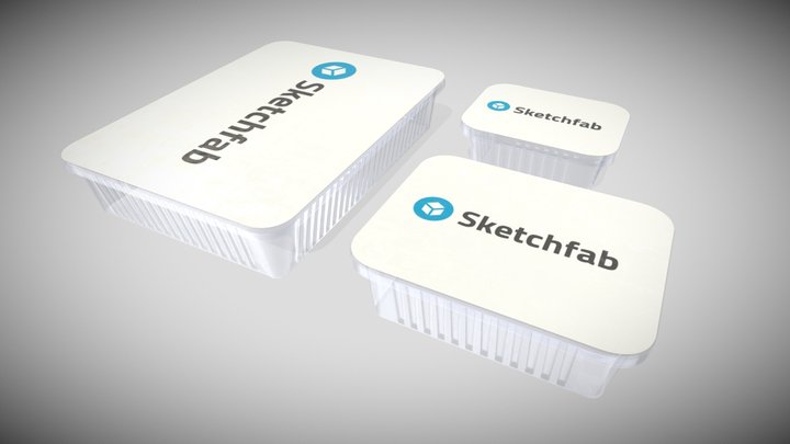 Vaschy Food Plastic Box – Kostenloses 3D-Modell STL