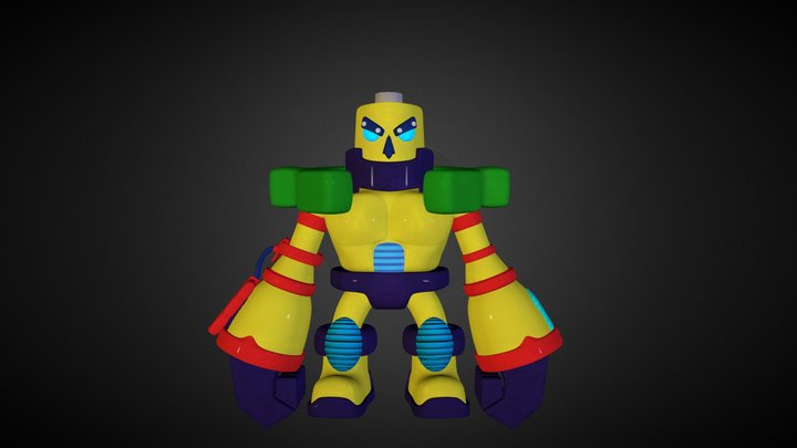 Golem Plastic by : KoriiNee 3D Model