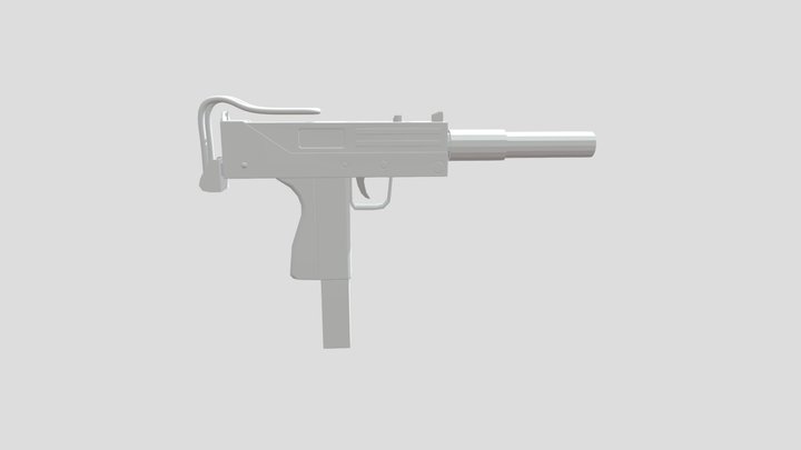 IngramMac10 3D Model