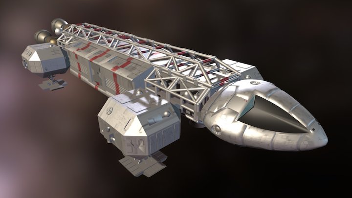 Eagle Transporter (Space:1999) 3D Model