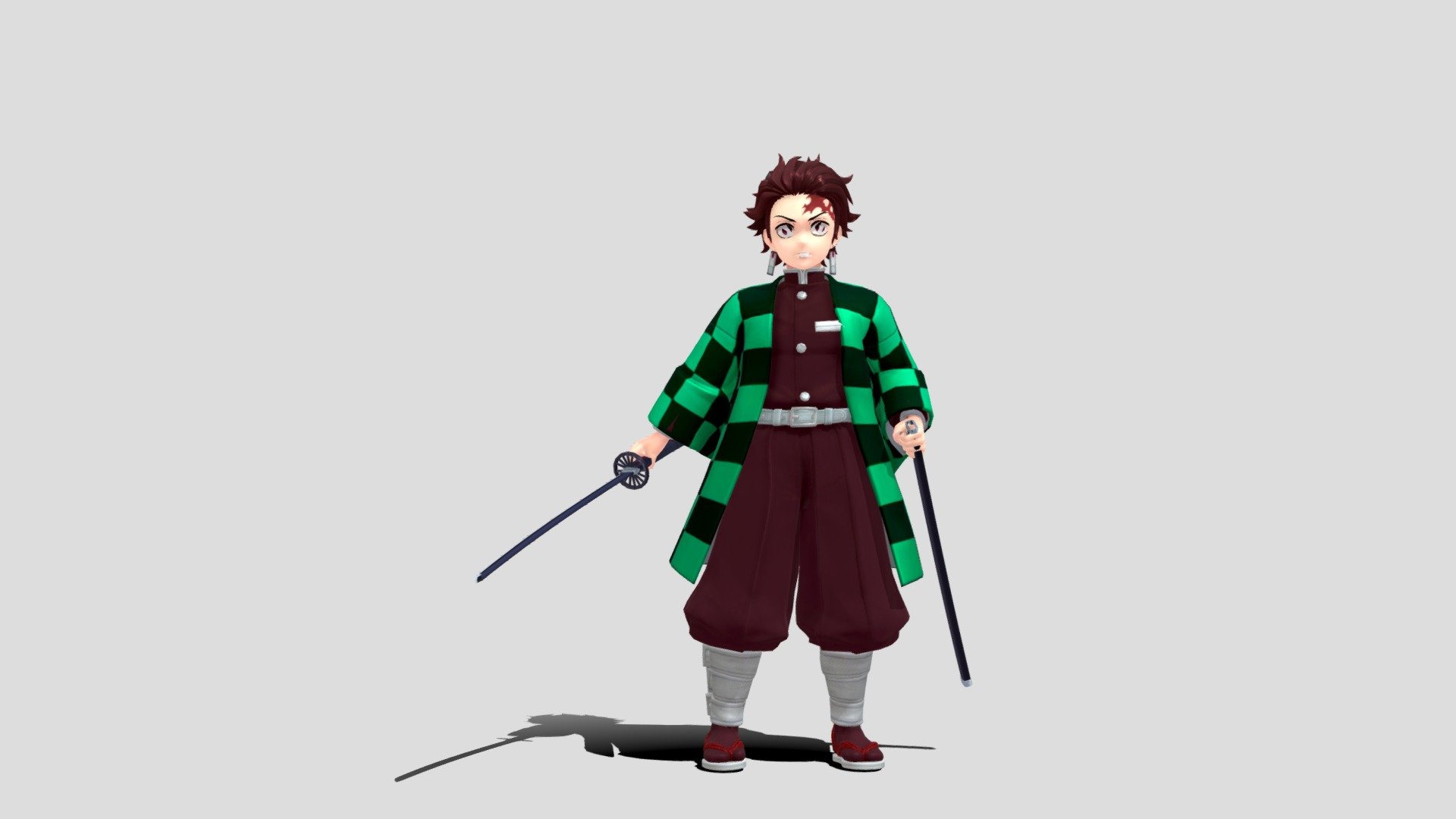 STL file TANJIRO KAMADO - KIMETSU NO YAIBA - DEMON SLAYER 💬・Template to  download and 3D print・Cults