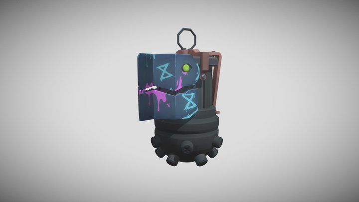Jinx jaw bomb 3D Model