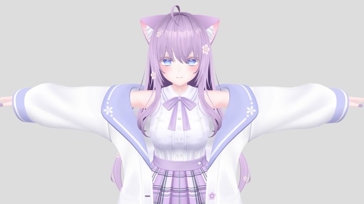 FBX_ Moe 3D Model