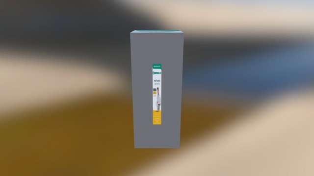 Litmus Paper Package 3D Model