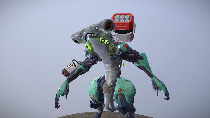 Hammerhead (Overwatch Fan model) 3D Model