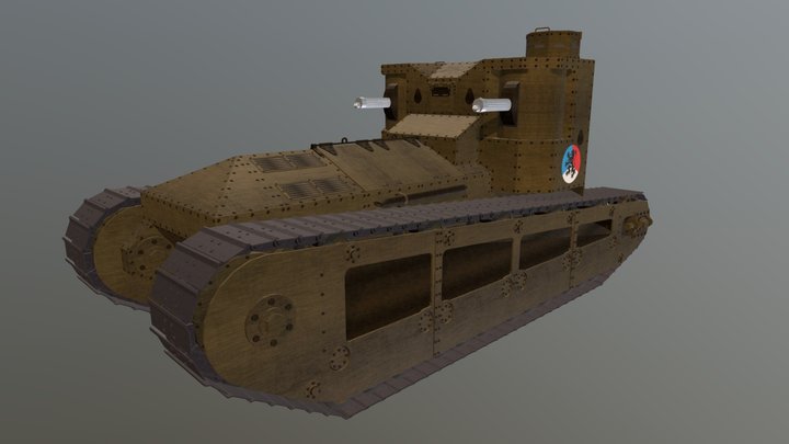 JNK CGW-19 "Brabander" 3D Model