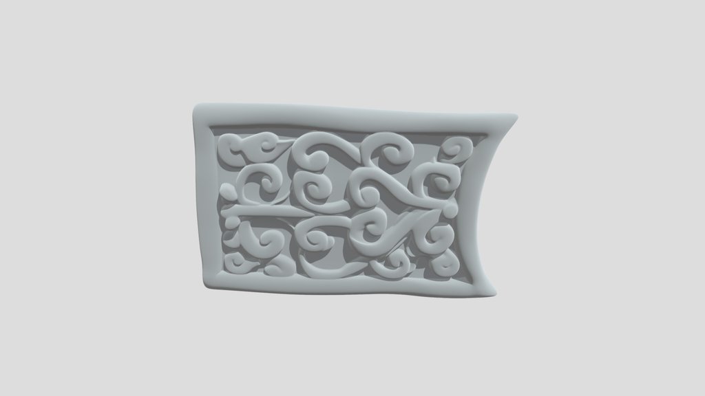 Ornate Scrollwork Panel