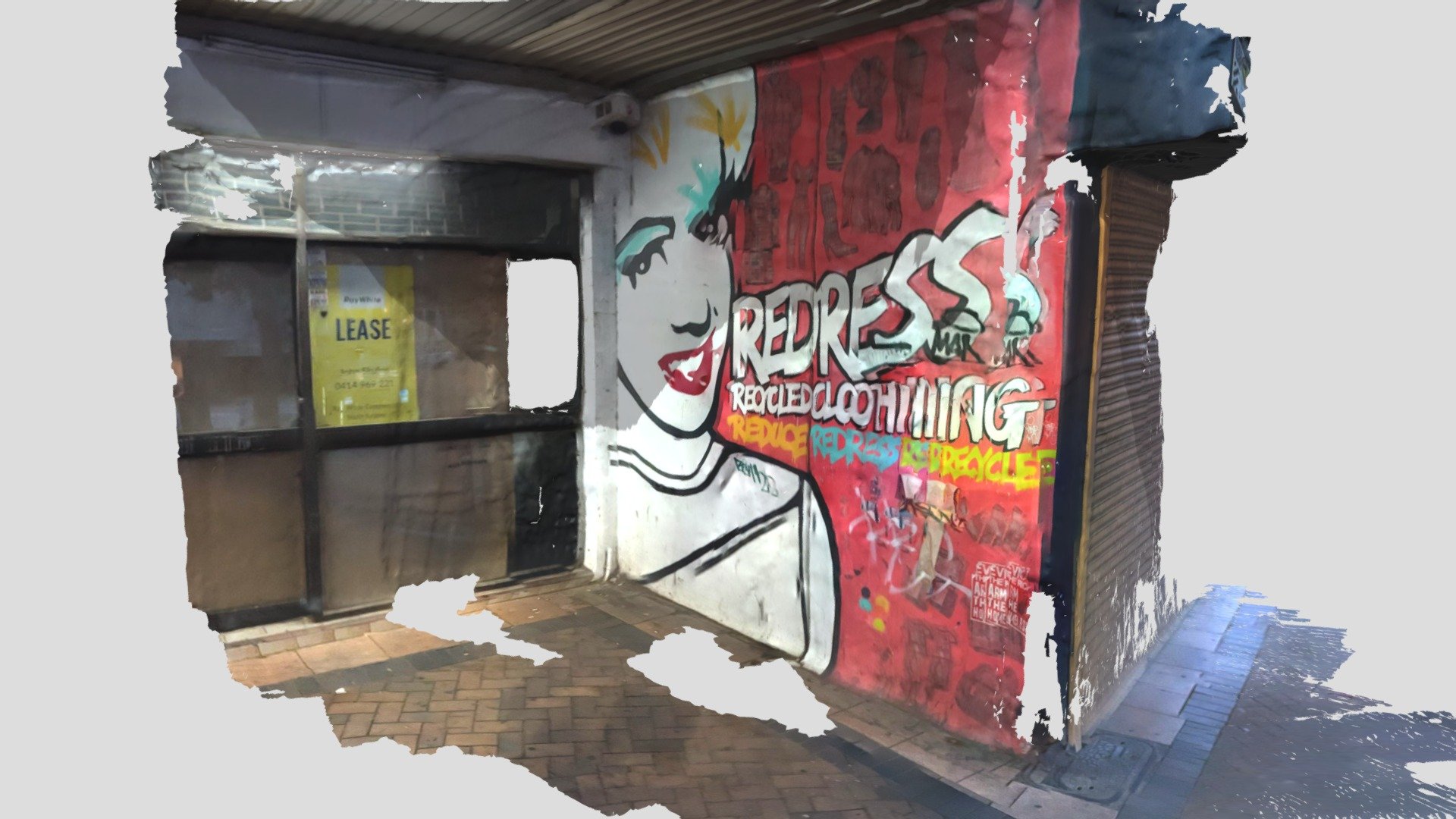 Red Hair Mural